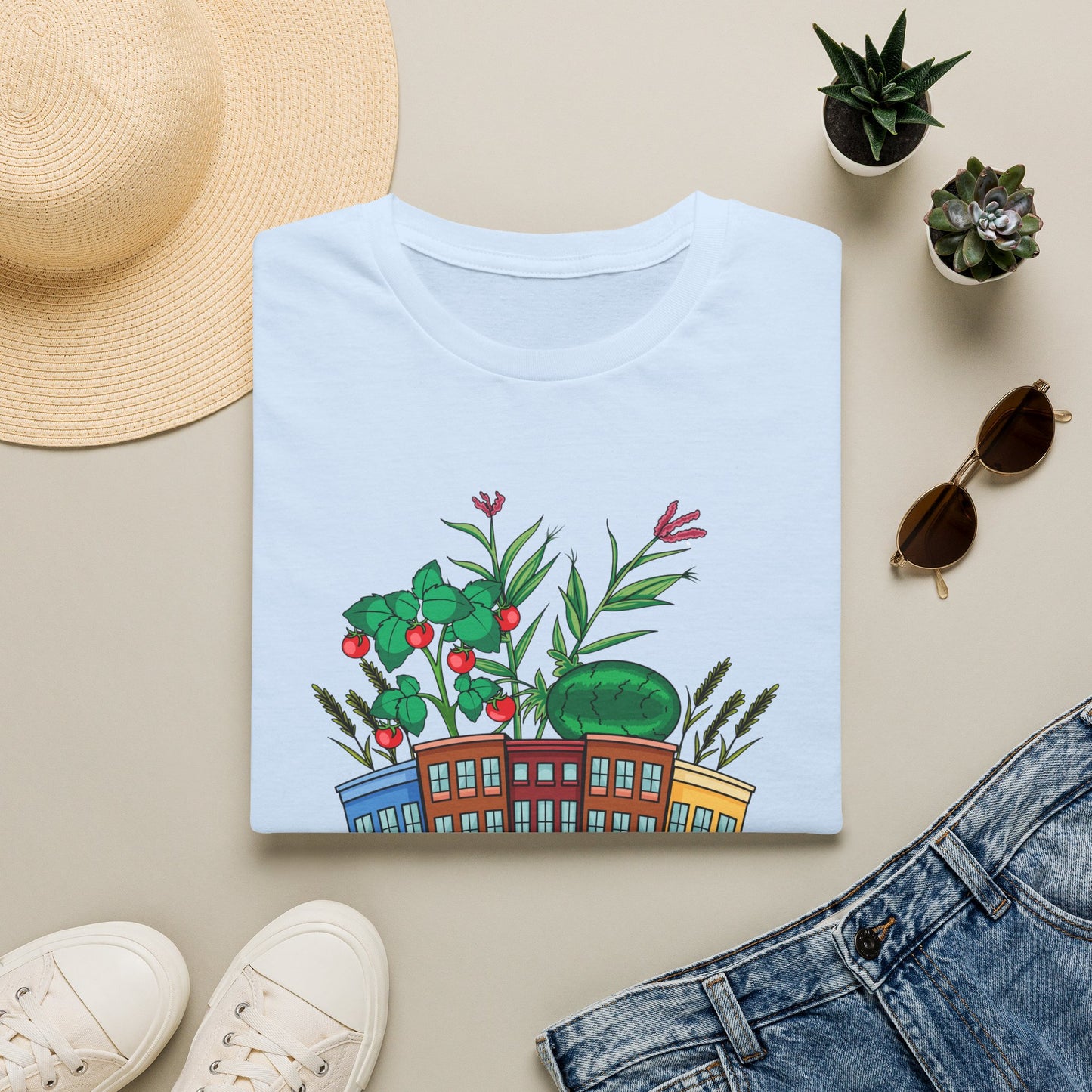 Community Farm T-Shirt — Whitelock Community Farm Urban Garden Tee