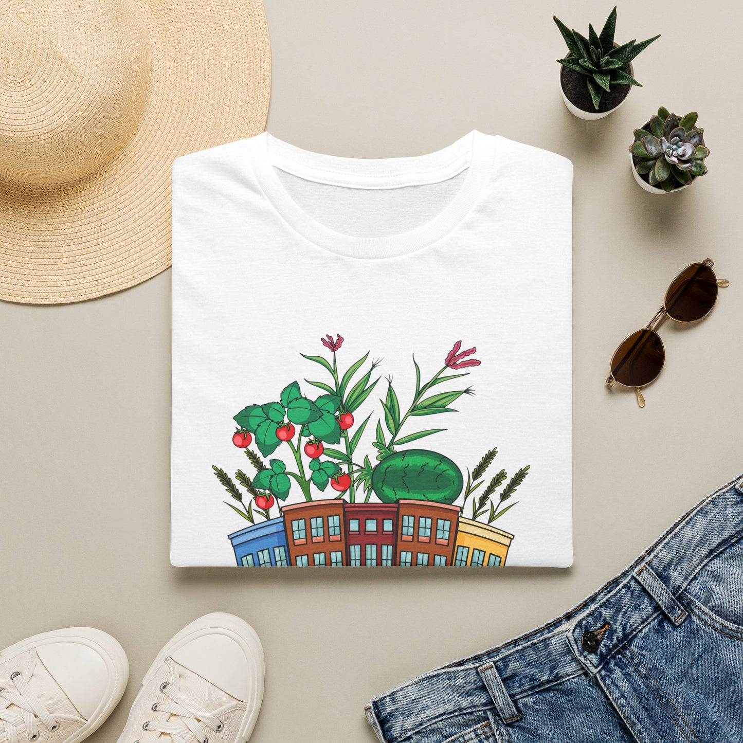 Community Farm T-Shirt — Whitelock Community Farm Urban Garden Tee