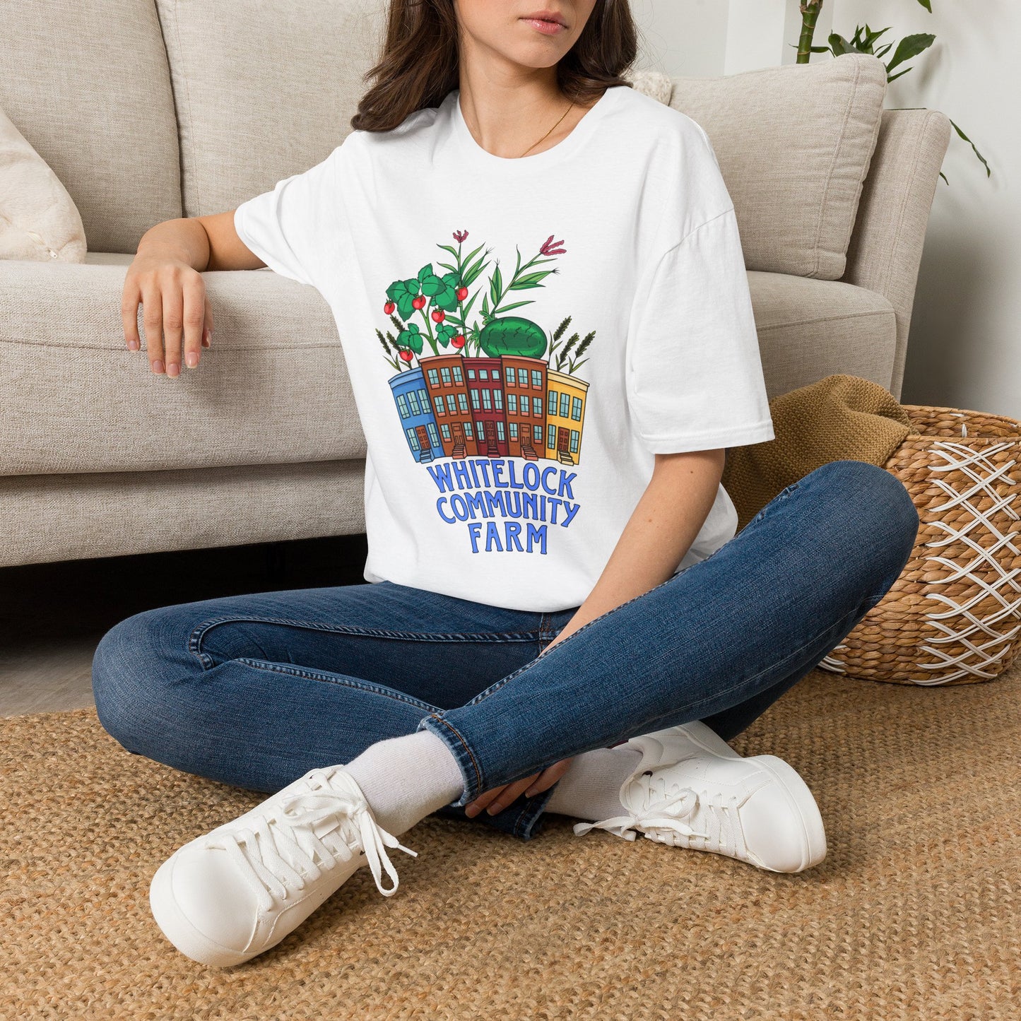 Community Farm T-Shirt — Whitelock Community Farm Urban Garden Tee