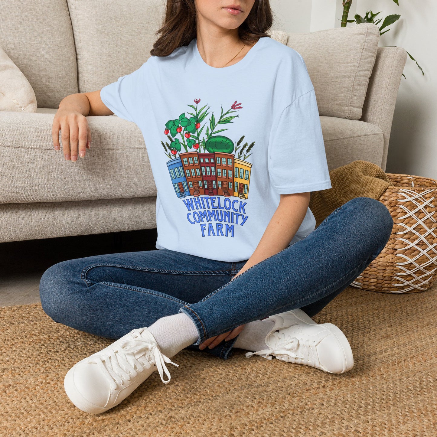 Community Farm T-Shirt — Whitelock Community Farm Urban Garden Tee