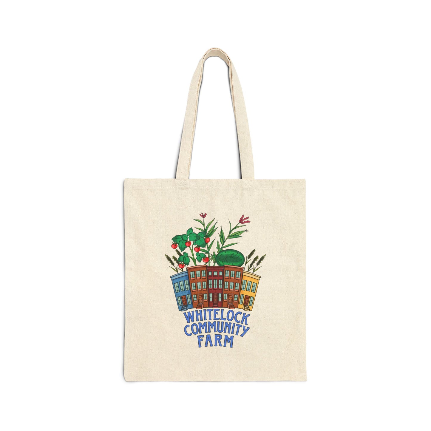 Whitelock Community Farm Cotton Tote — Eco Market Grocery Bag