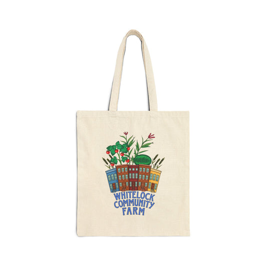 Whitelock Community Farm Cotton Tote — Eco Market Grocery Bag