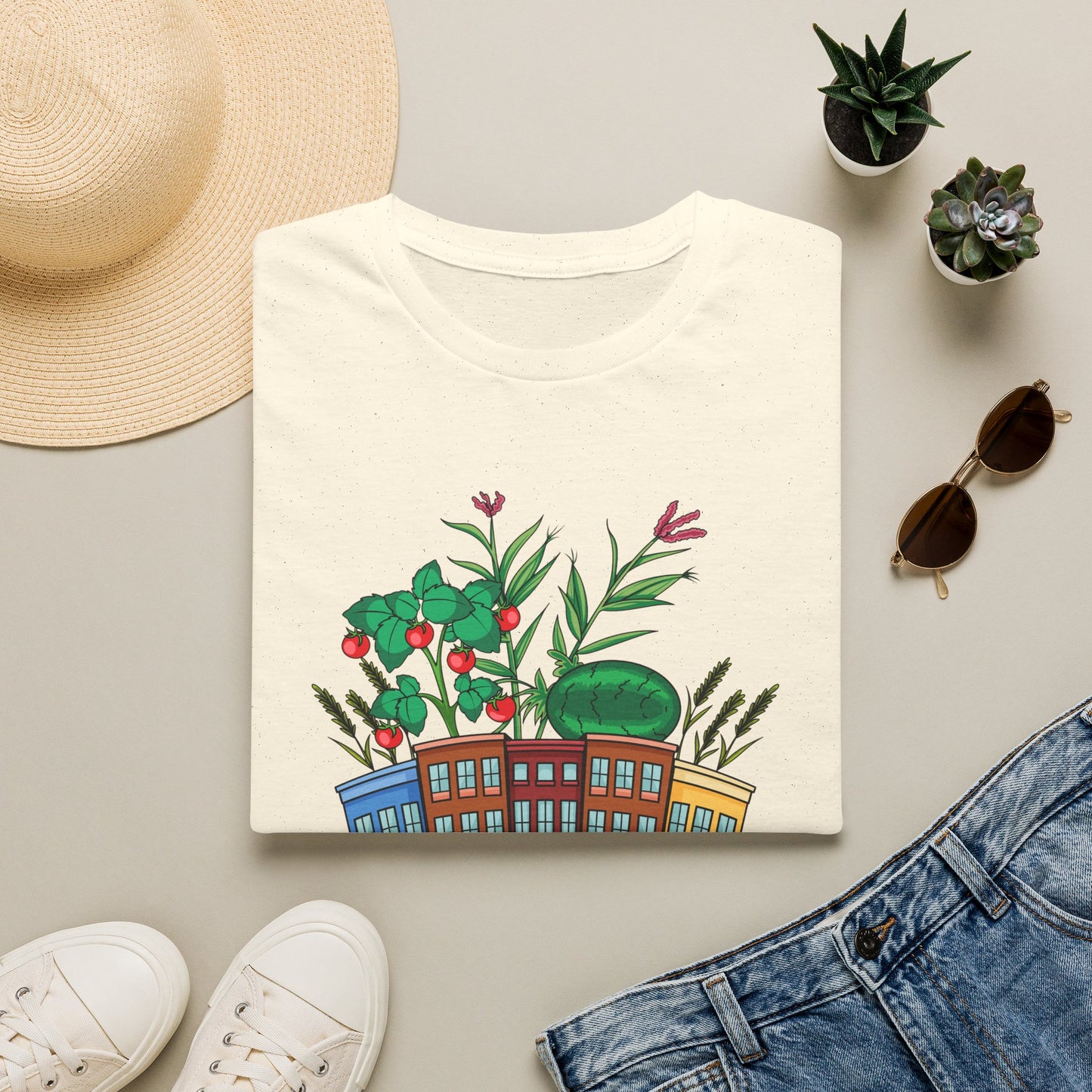 Community Farm T-Shirt — Whitelock Community Farm Urban Garden Tee